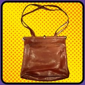 CREATION TEXIER Vintage Leather Handbag